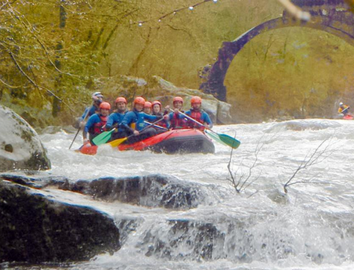 Rafting río Deza (Vila de Cruces - Galicia)